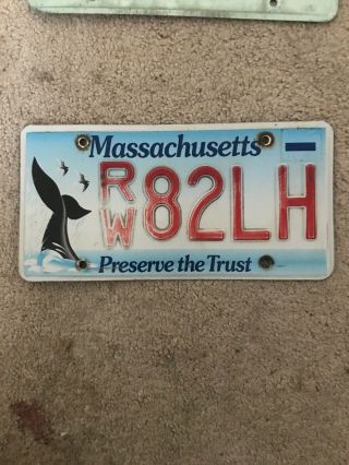 3 Massachusetts “Preserve The Trust” License Plates 7