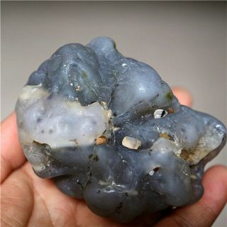 304g Tumbled Rough Gemstone Specimen Banded Agate Stone Collector Botswana