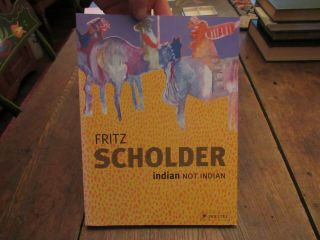 2008 Fritz Scholder Indian Not Indian Art Artist Abstract Expressionism Pop Art