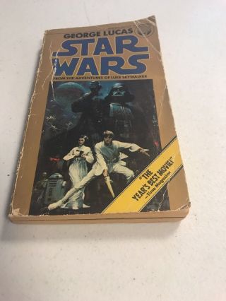 A Del Rey Books Paperback George Lucas Star Wars From The Adventures Of Luke Sky
