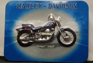 Harley Davidson 2 Decks Playing Cards (springer & Heritage Softail) In Tin,