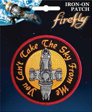 Firefly Serenity Iron On Patch: You Can 