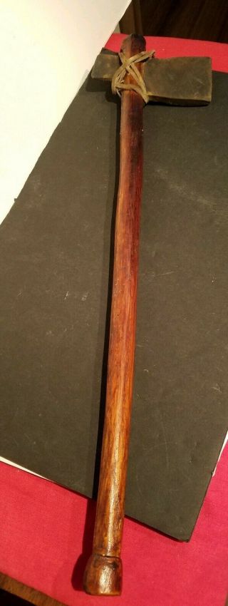 Vintage Indian Tomahawk.  Hand Made Native American ? Nr
