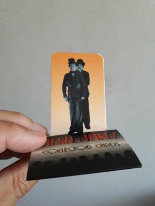 Rare - Laurel & Hardy :stan And Ollie - Pop Up Promo - Bonus Chase Trading Card
