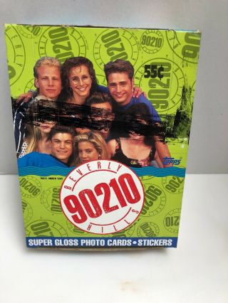 Tops 90210 Box Trading Cards 90210 Beverly Hills