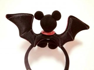DISNEY HEADBAND JAPAN TOKYO DISNEY RESORT Vampire Mickey Mouse Halloween FS 6