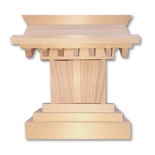 Japan Mini Wooden Kamidana Household Altar Family God House For Omamori