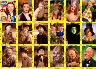 The Wizard Of Oz Movie Trading Cards Judy Garland