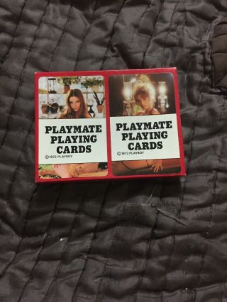 Vintage 1972 - 1973 Playboy Playing Cards