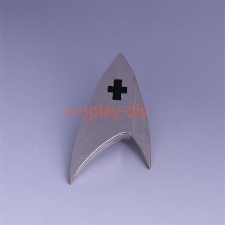 Star Trek Discovery Badge Medical Badge Starfleet Magnetic Brooches Pin Handmade