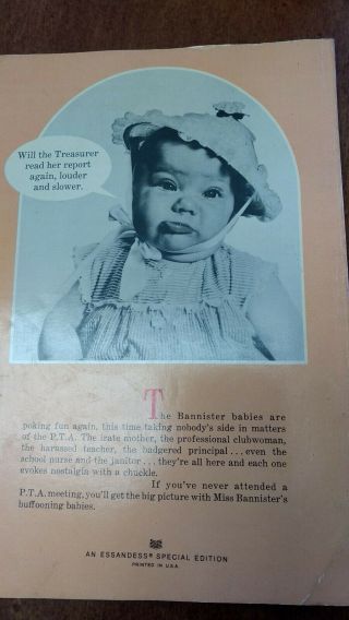 VINTAGE CONSTANCE BANNISTER Books I love you truly & Members of the P.  T.  A 4
