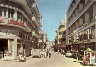 Cyprus Post Card Nicosia Ledra Street