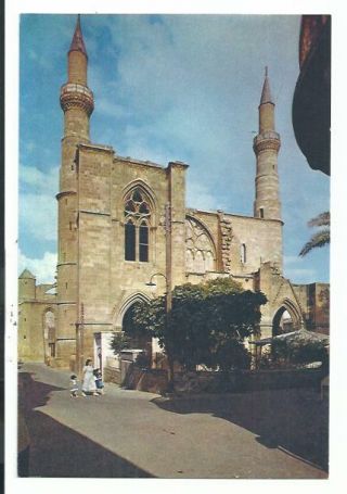 Cyprus Post Card Nicosia St Sophia Cathedral