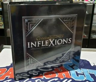 2019 Game Of Thrones Inflexions Binder Album With Exclusive Promo Card P1