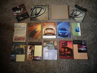 1995 - 1999 Oldsmobile Aurora Dealership Showroom Sales Brochures Catalogs Ads