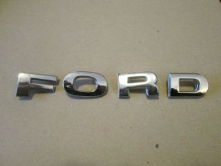 Vintage Ford Letters (individual Letters) F O R D