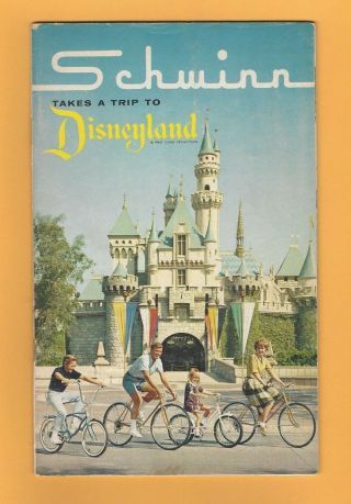 Vintage Schwinn Takes A Trip To Disneyland | Price Booklet Of Schwinn Bikes 1966