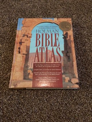 Holman Bible Atlas: A Complete Guide To The Expansive Geography Of Biblical