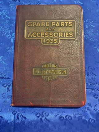 Harley Davidson Motor Cycles Spare Parts And Accessories 1935