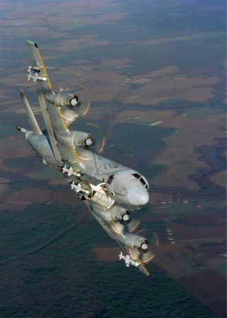 Us Navy Usn P - 3 Orion Aircraft 8x12 Photograph