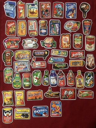 @@rare@@ Topps Wacky Packages Style Stickers Take A Look.