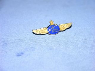Ww 2 Period 10k Gold Republic Aviation Wings 10 Year Service Pin By Balfour Lgb