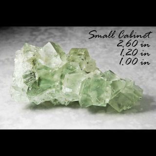 Green Fluorite Mongolia China Minerals Crystals Gems - Thn