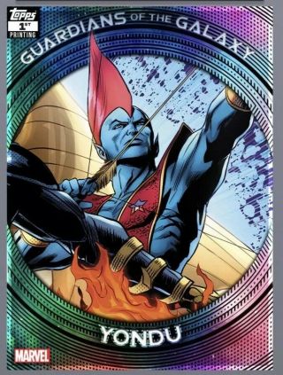 Topps Marvel Collect Rare Guardians Of The Galaxy Yondu Digital