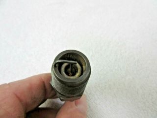Antique Vintage H M S Spark Plug 1/2 