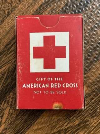 American Red Cross Arrco Playing Cards Dated September 15,  1954 Vintage 3
