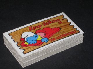 Smurf Supercards - Complete Trading Card Set (56) - Topps 1982 - Nm