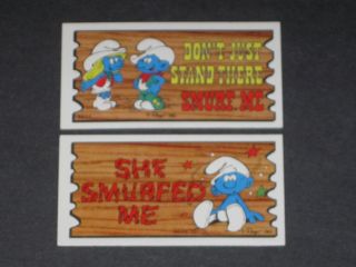 Smurf Supercards - Complete Trading Card SET (56) - Topps 1982 - NM 2