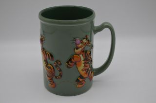 Disney Store Green Winnie The Pooh Tigger 3d Molded Coffee Mug Large Cup