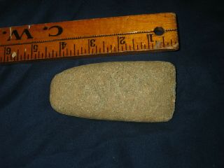 1 Orignal Indian Artifacts Celt Axe/ 4 Inchs Length / Northeast Missouri