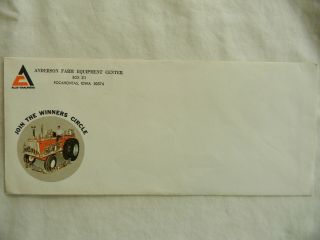 Pocahontas Iowa D21 Allis Chalmers Farm Tractor Envelope