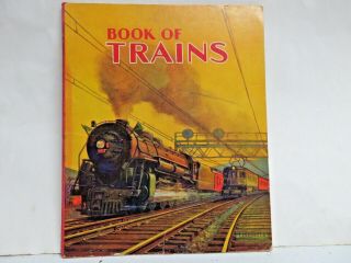 Antique 1920s Children’s Book Of Trains By Sam’l Gabriel Sons And Co.  Grif Teller