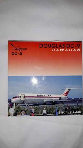 Douglas Dc - 9 Hawaiian Airlines Scale 1.  400