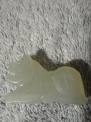 2 inch Hand Carved Natural green aventurine Crystal Lion & Ram 3