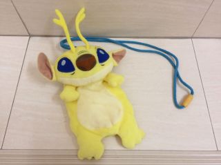 Disney Sparky Plush Doll And Purse,  Coin Bag From Lilo Stitch.  Very Rare Item