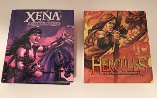 Mighty Chronicles Xena:warrior Princess And Hercules Mini Book