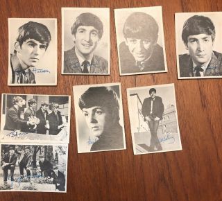 46 1964 T C G Beatles Black & White 1st Series Gum Trading Cards