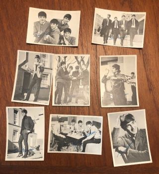 46 1964 T C G Beatles Black & White 1st Series Gum Trading Cards 5