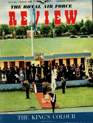 Raf Review Aug 48 Original: The First Colour/ Cranwell/ Plainfare/ Mansnatch
