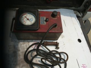 Vintage Sun Service Station Engine Vacuum Fuel Pump Pressure Tester