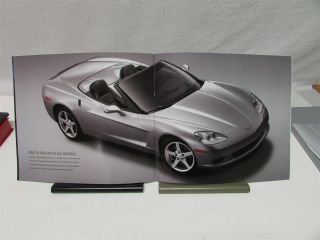 2005 GM Dealer Sales Brochure Set W/Case Corvette Hummer XLR Cobalt Full Line 05 4