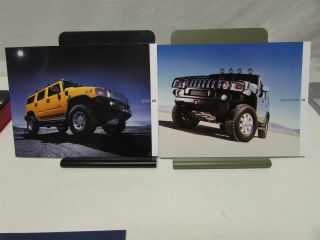 2005 GM Dealer Sales Brochure Set W/Case Corvette Hummer XLR Cobalt Full Line 05 6
