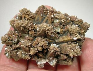 Cool Calcite,  Fluorite & Quartz: Santa Eulalia,  Chihuahua,  Mexico - Nr