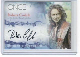Robert Carlyle Auto Once Upon A Time