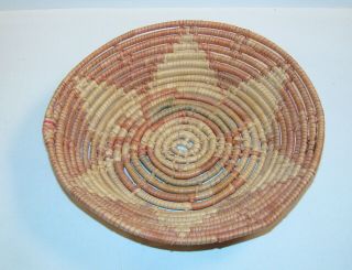 Antique Native American Indian 9 " Woven Basket