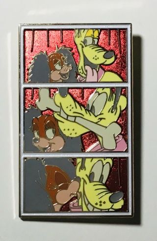 Date Nite At Disneyland 2016 Photobooth Pin Pluto And Dog Le 150 Pin